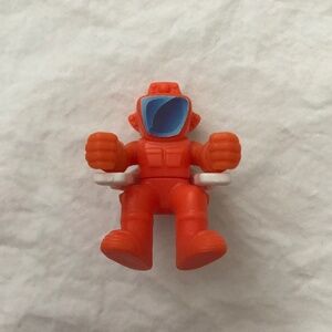 Astronaut Orange Suit Blue White Figure Collectible